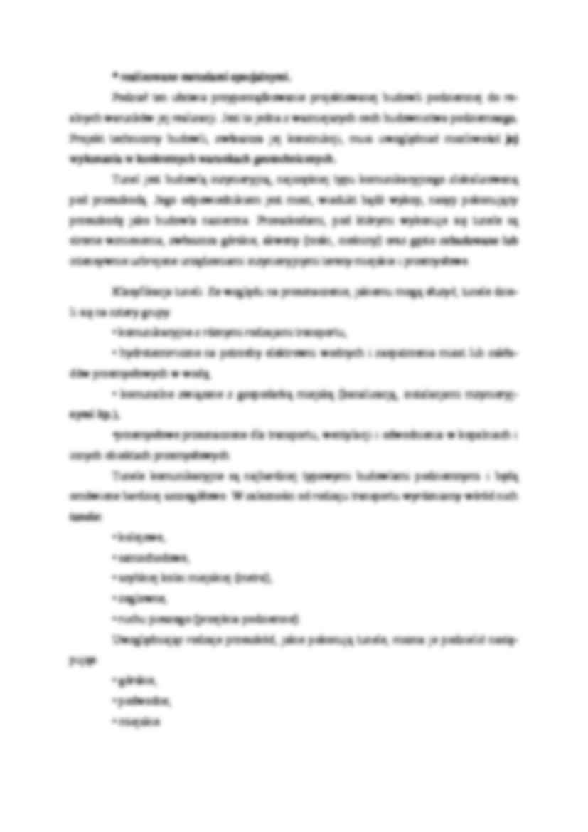 Teoria konstrukcji podziemnych - strona 2