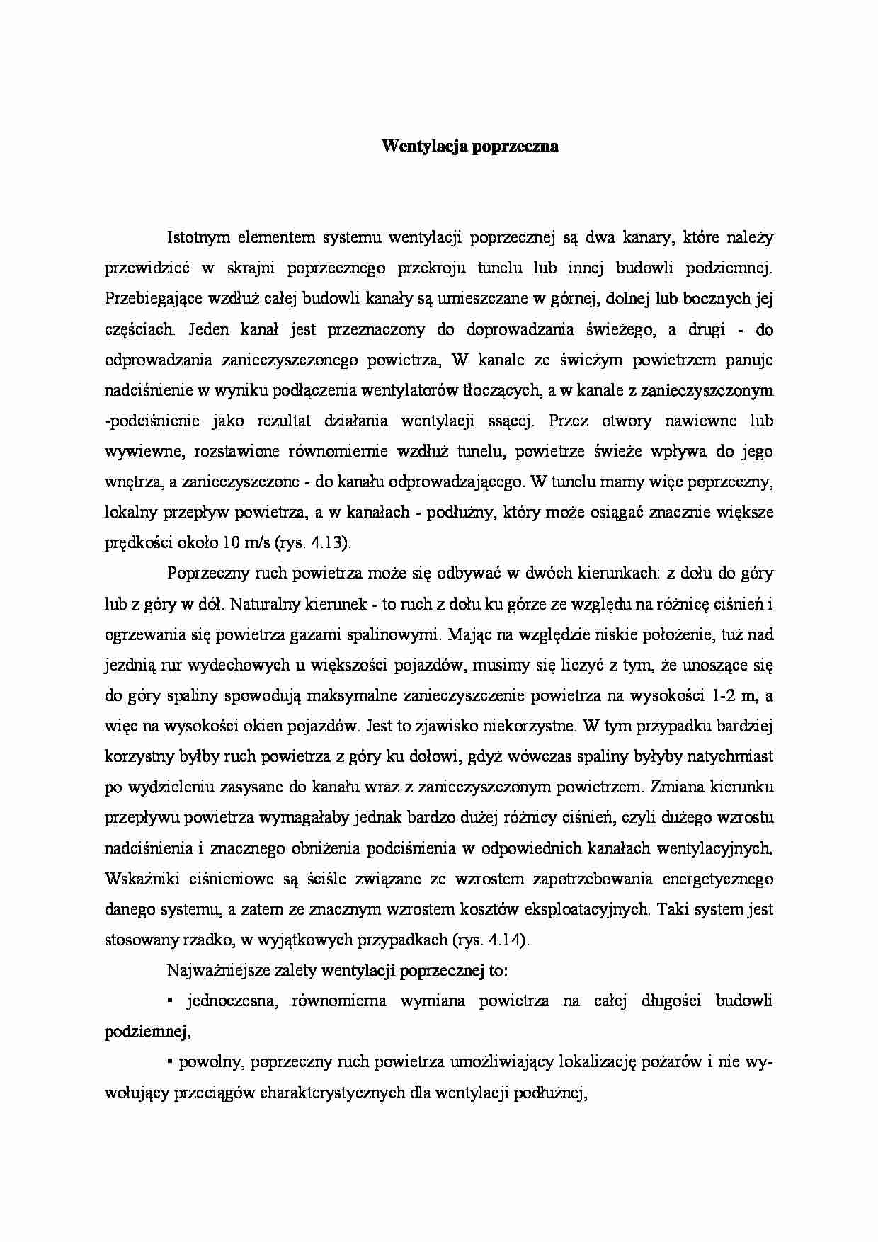 Wentylacja poprzeczna - strona 1