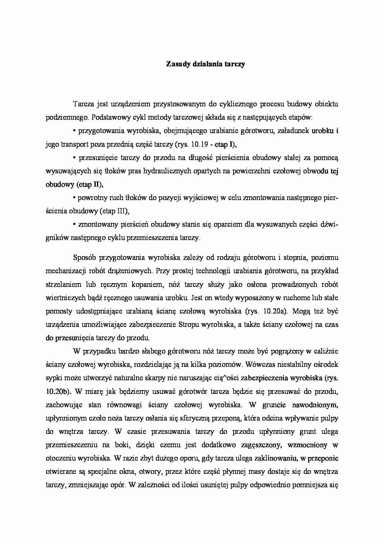 Zasady działania tarczy - strona 1