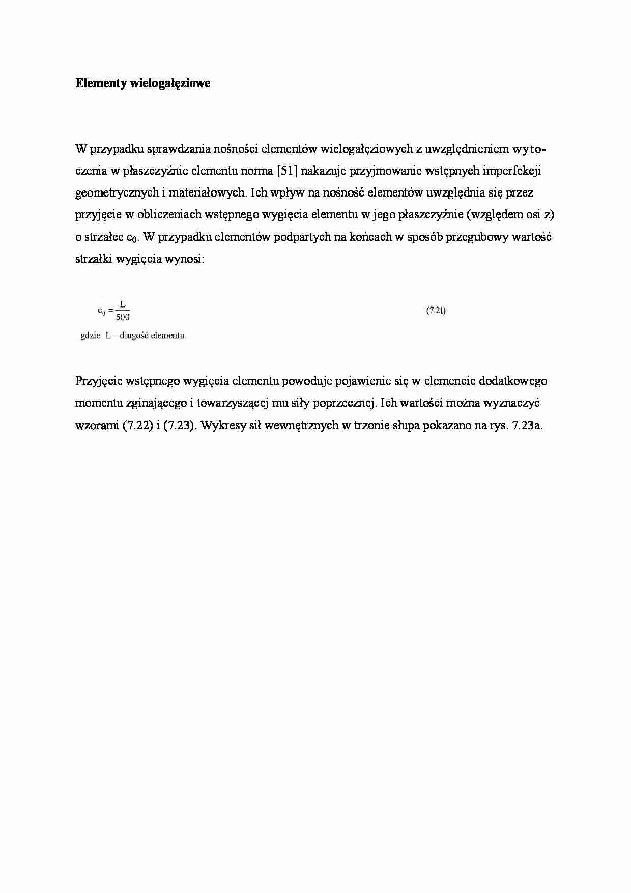 Elementy wielogałęziowe - strona 1