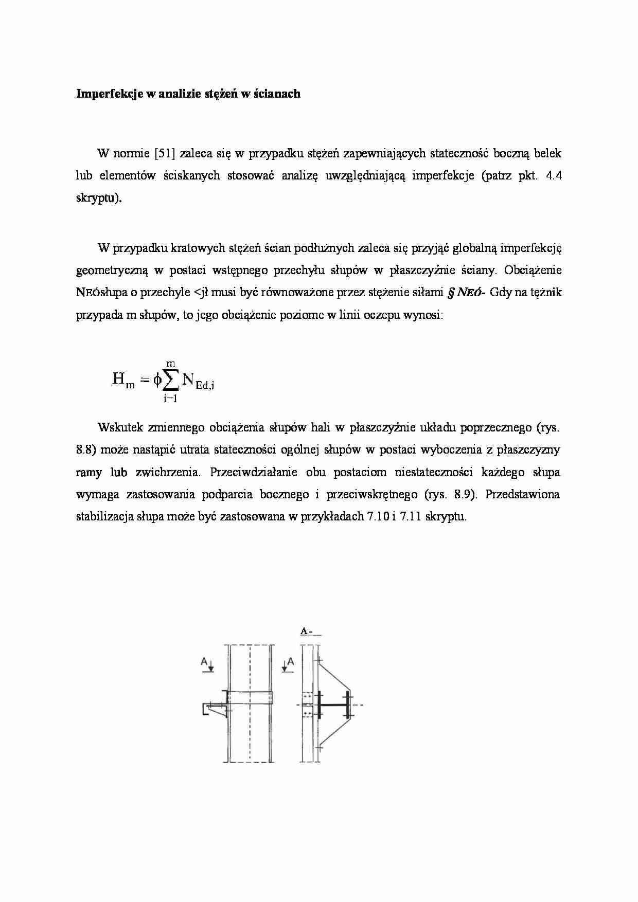 Imperfekcje w analizie stężeń w ścianach - strona 1