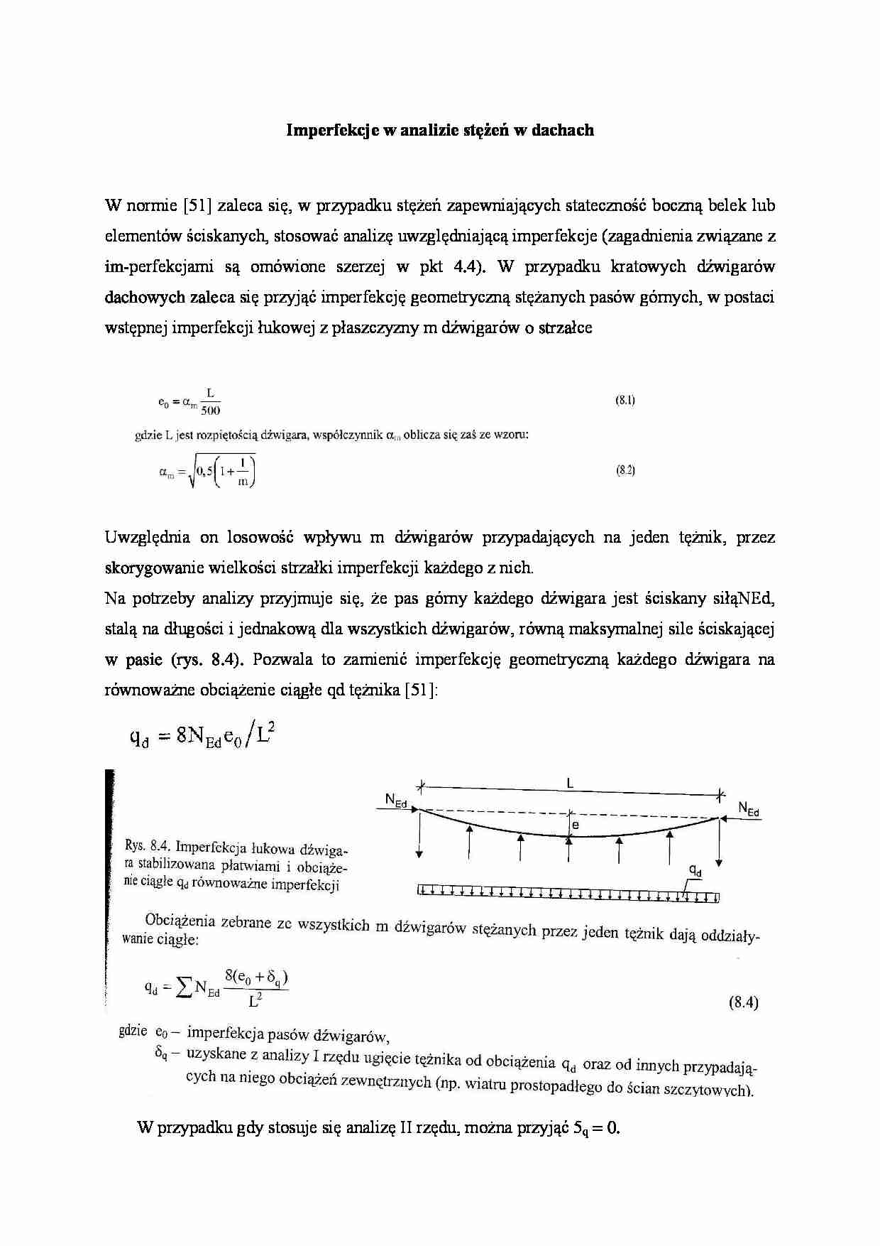 Imperfekcje w analizie stężeń w dachach - strona 1