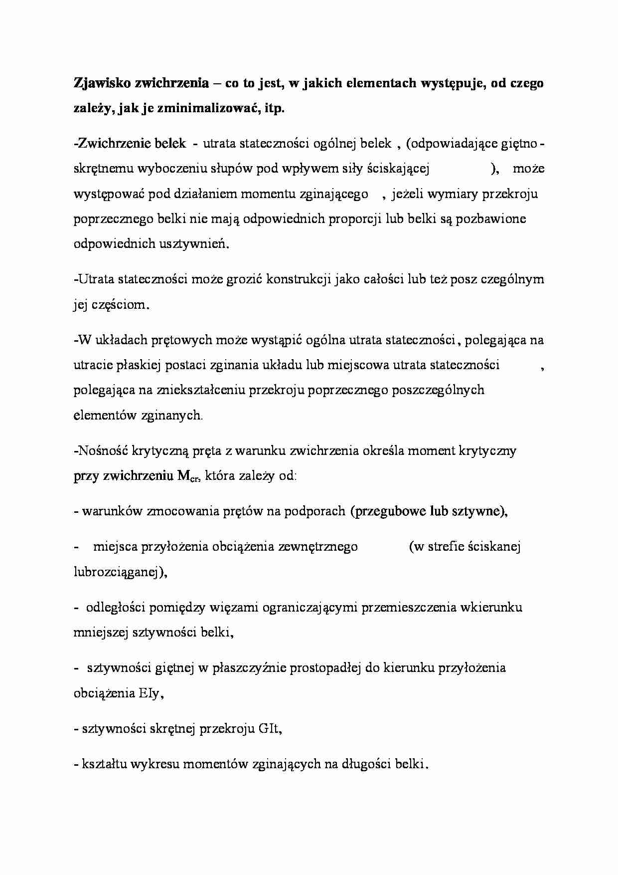 Zjawisko zwichrzenia - strona 1