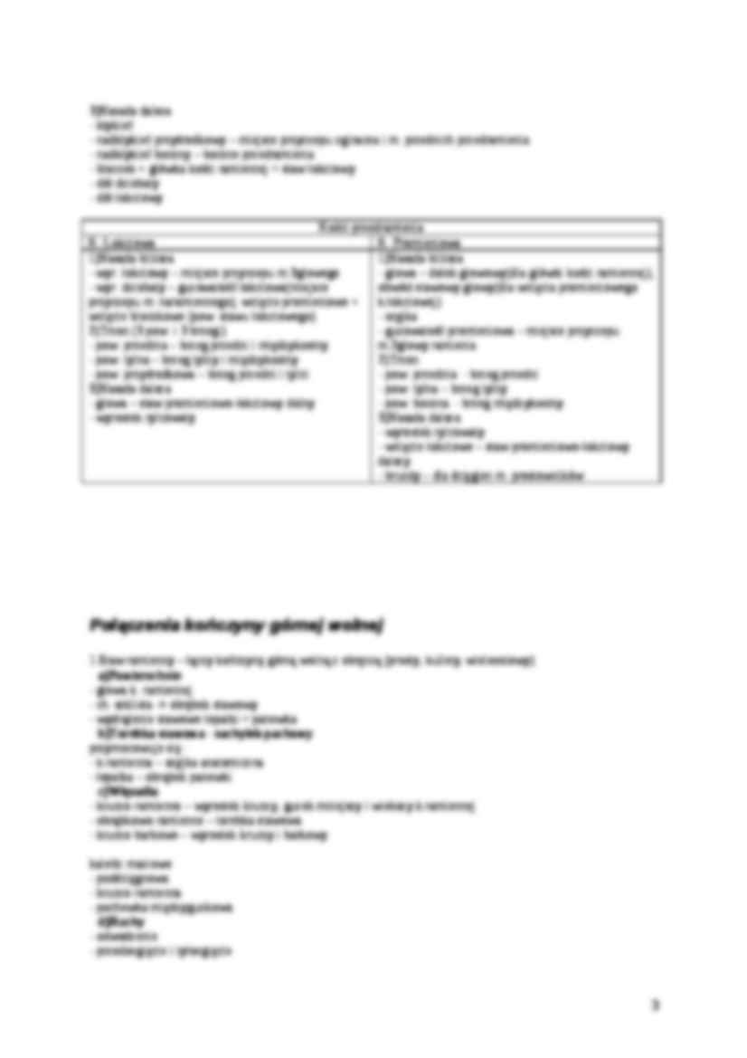 Anatomia - Kolo nr 2 - strona 3