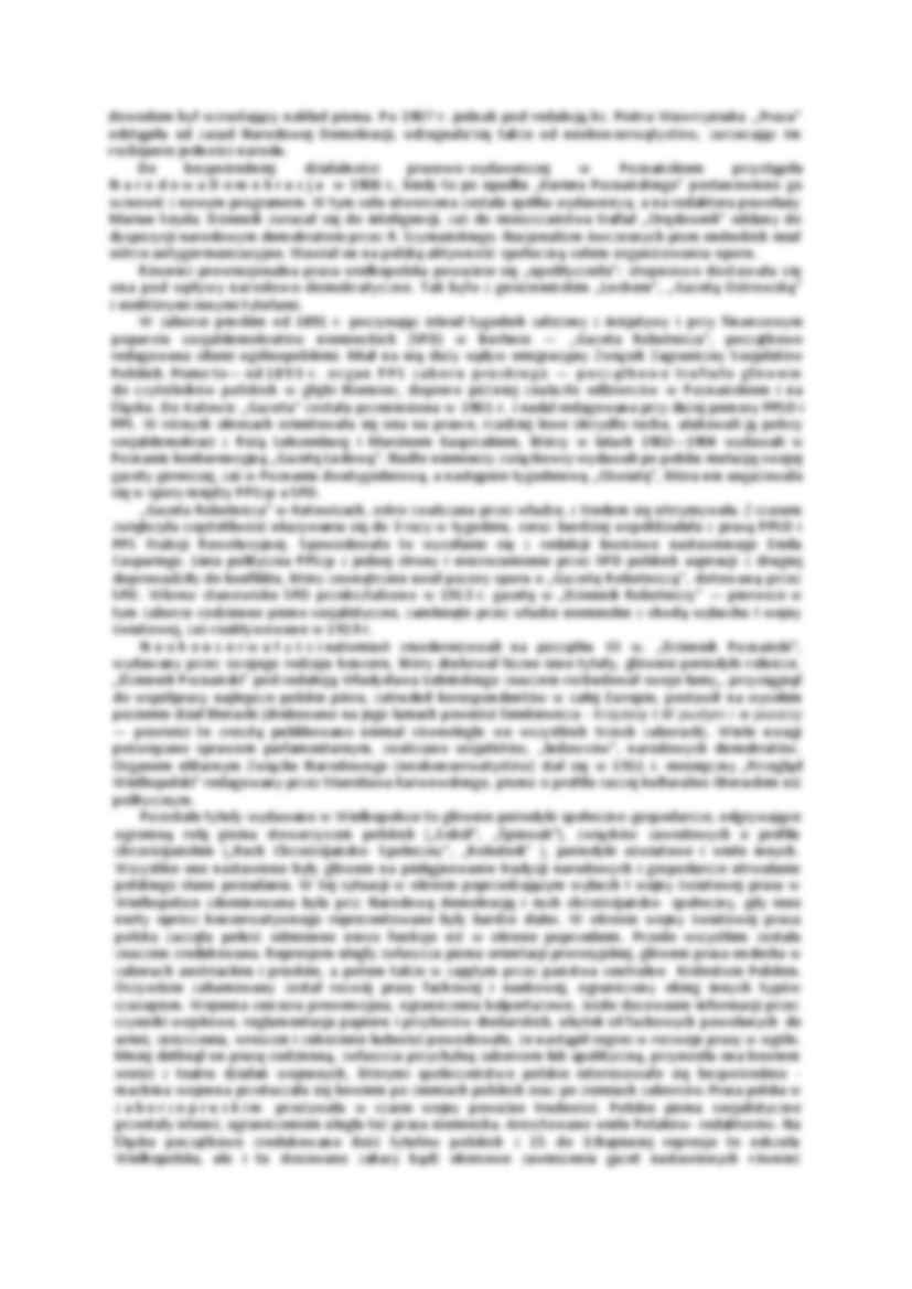Prasa w wielkopolsce w okresie zaborów - strona 2
