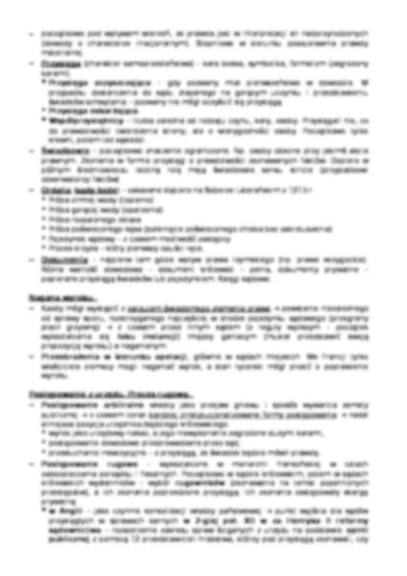 Historia postępowania sądowego-średniowiecze - strona 2