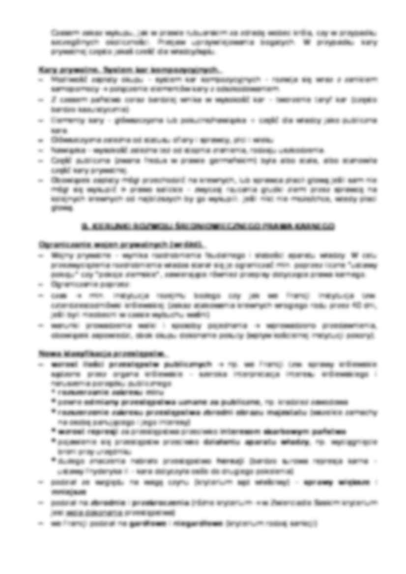 Historia prawa karnego-opracowanie - strona 3