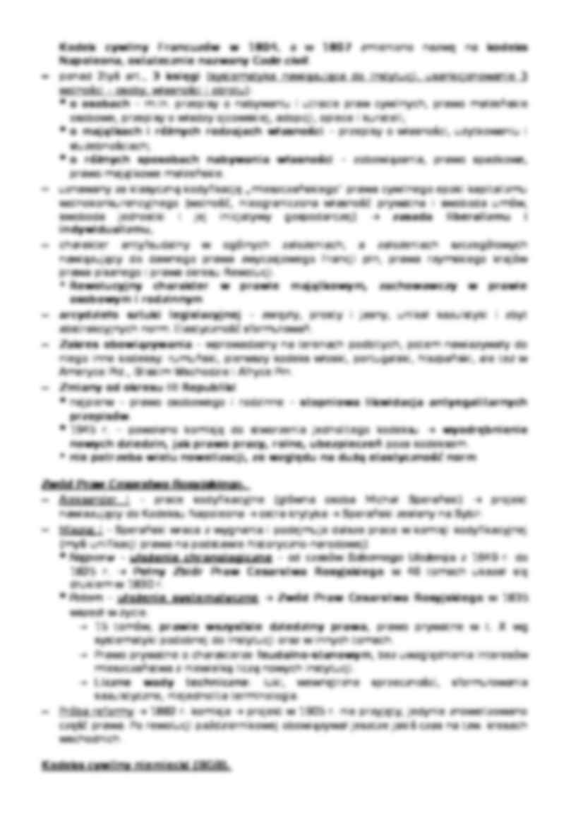 Źródła prawa cywilnego i handlowego-opracowanie - strona 2