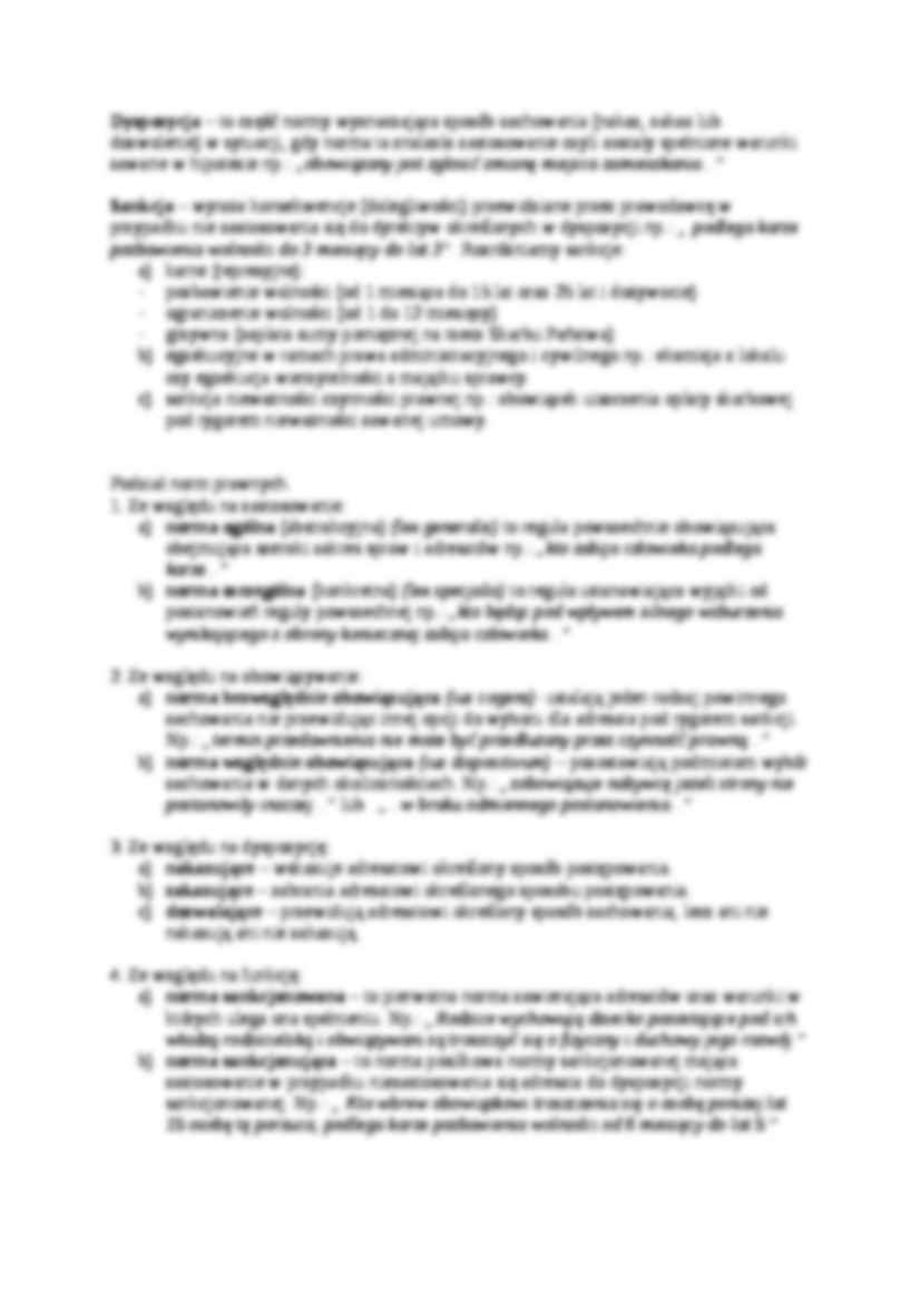  Wstęp do prawoznawstwa- notatki - strona 3