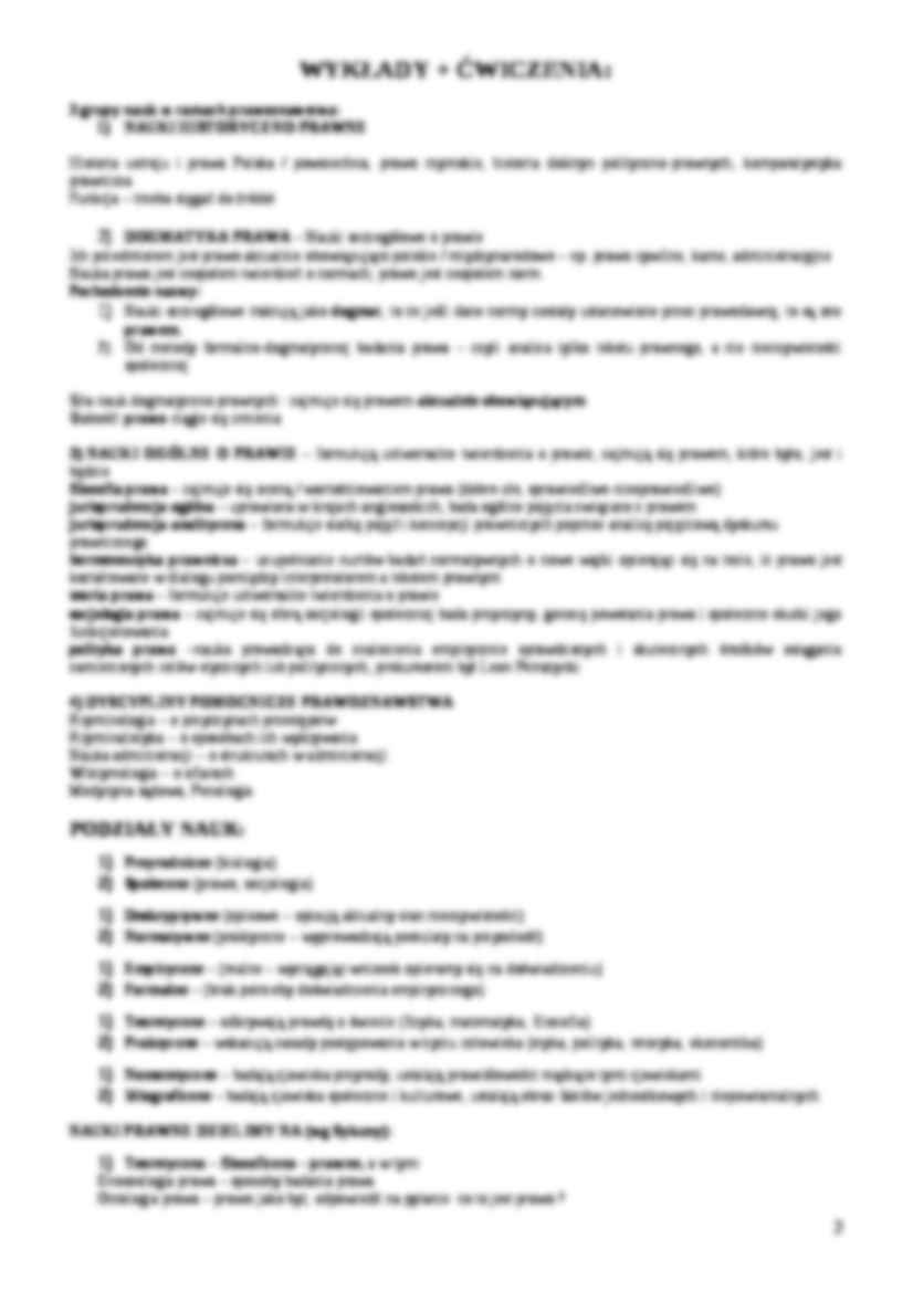  Wstęp do prawoznawstwa-skrypt i streszczenia - strona 2