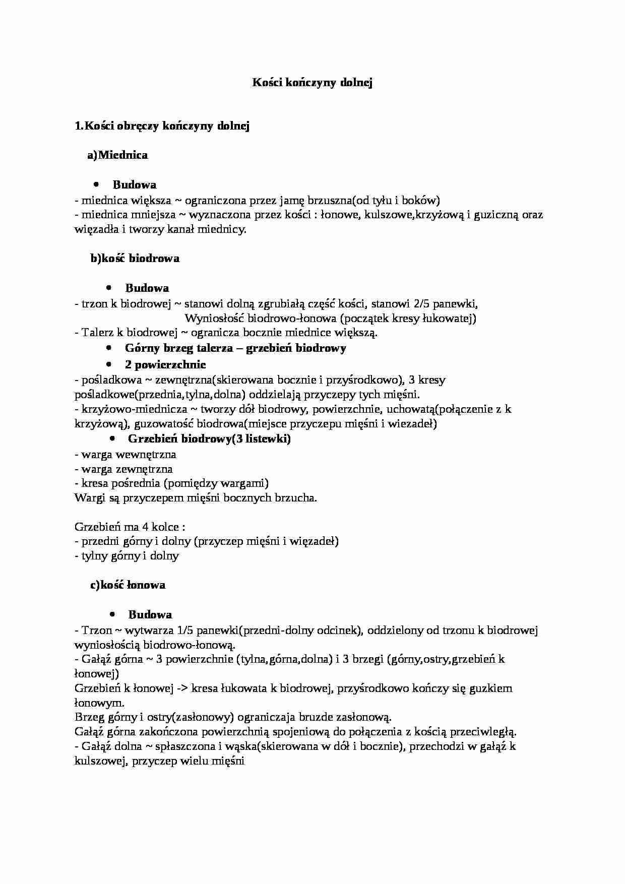 Anatomia Kolokwium 3 - strona 1