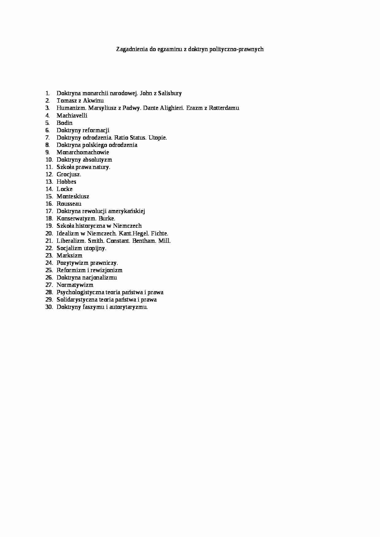 Zagadnienia na egzamin - strona 1