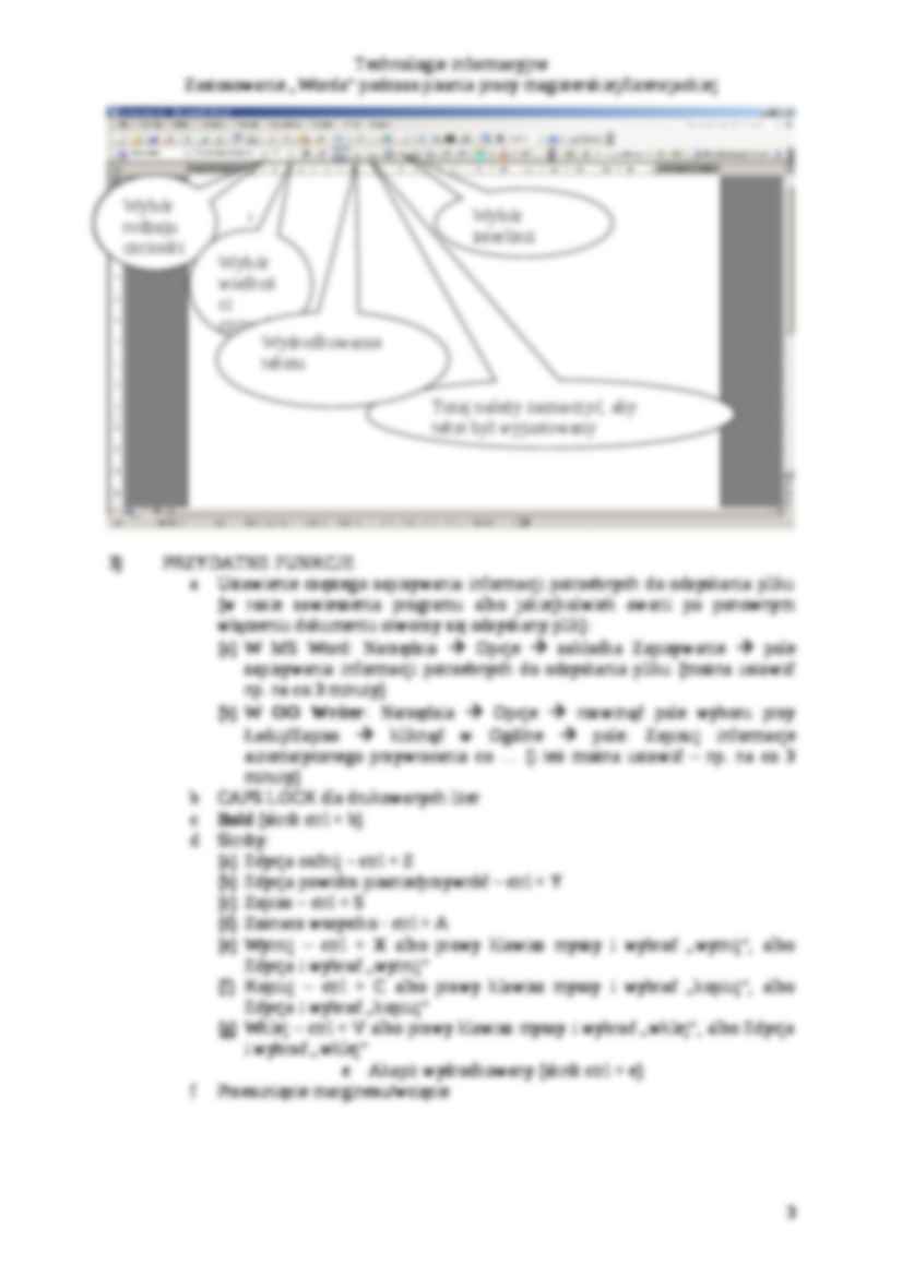 Schemat z zajęć praktycznych nr 1 wykorzystanie Worda i Writera - strona 3