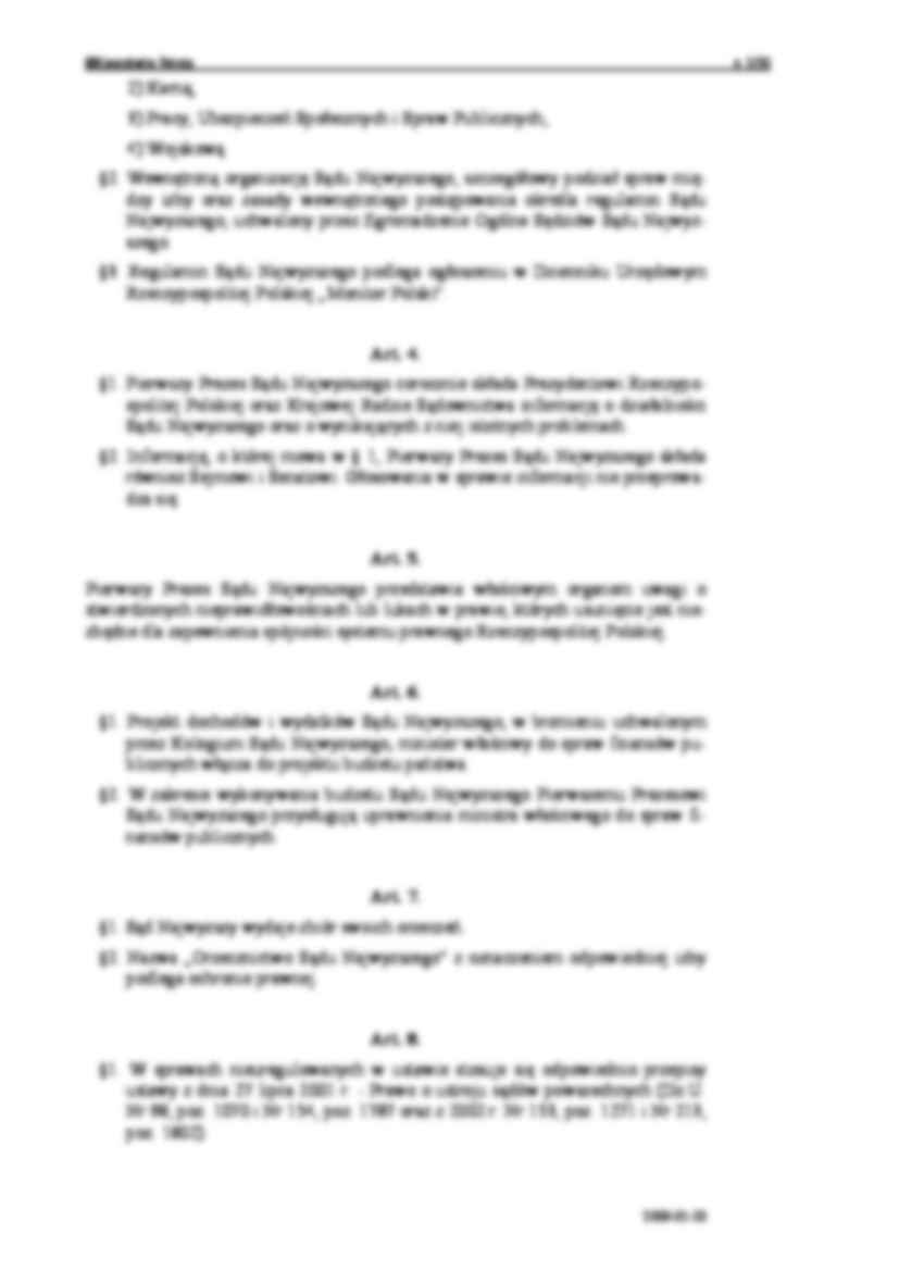 Ustawa o sądzie najwyższym-opracowanie - strona 2