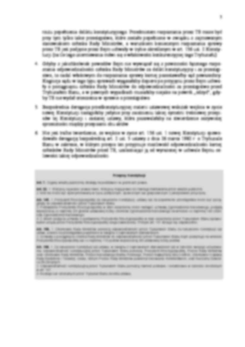 Odpowiedzialność za przestępstwo popełnione przez premiera lub ministra-opracowanie - strona 3