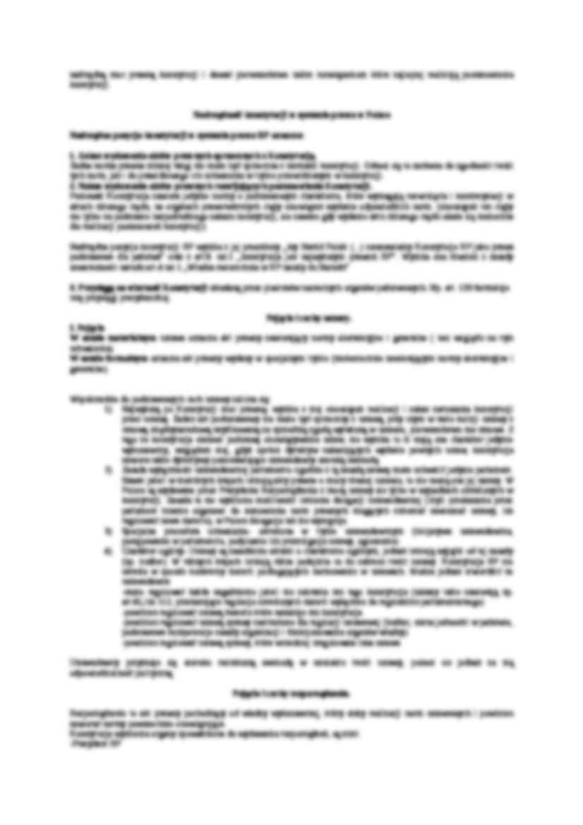 Prawo konstytucyjne- notatki - strona 2