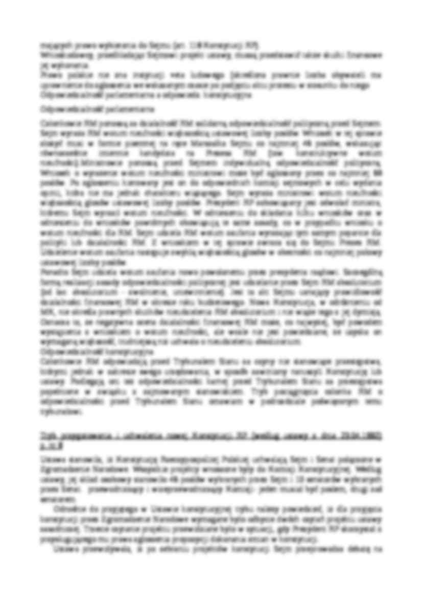 Skrypt z prawa konstytucyjnego - strona 2