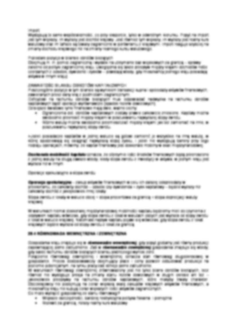 Zagadnienie-makroekonomia gospodarki otwartej - strona 3