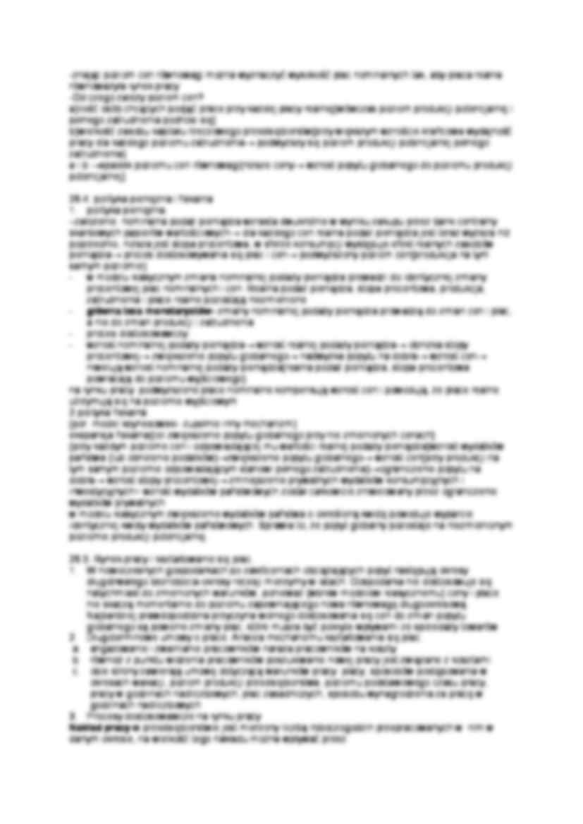 Zagadnienie-podaż globalna, poziom cen i tempo dostosowań - strona 3