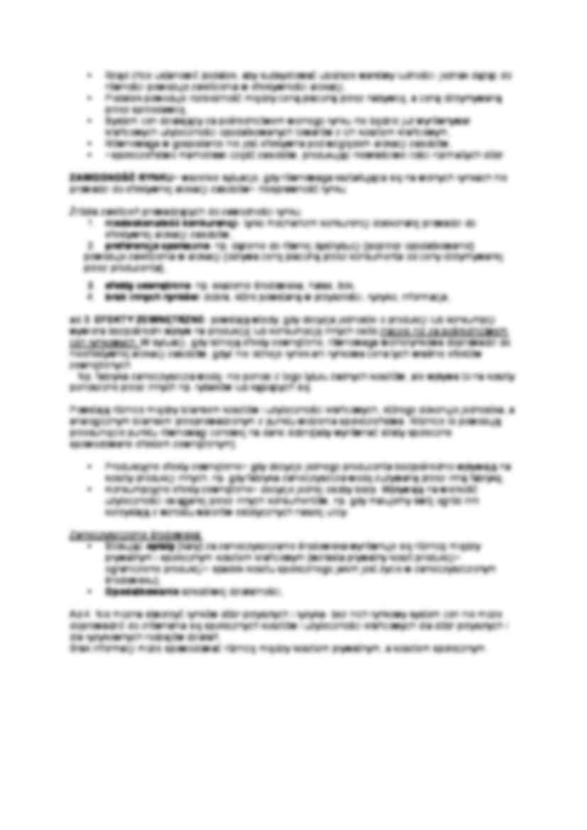 Zagadnienie- wprowadzenie do ekonomii dobrobytu - strona 2