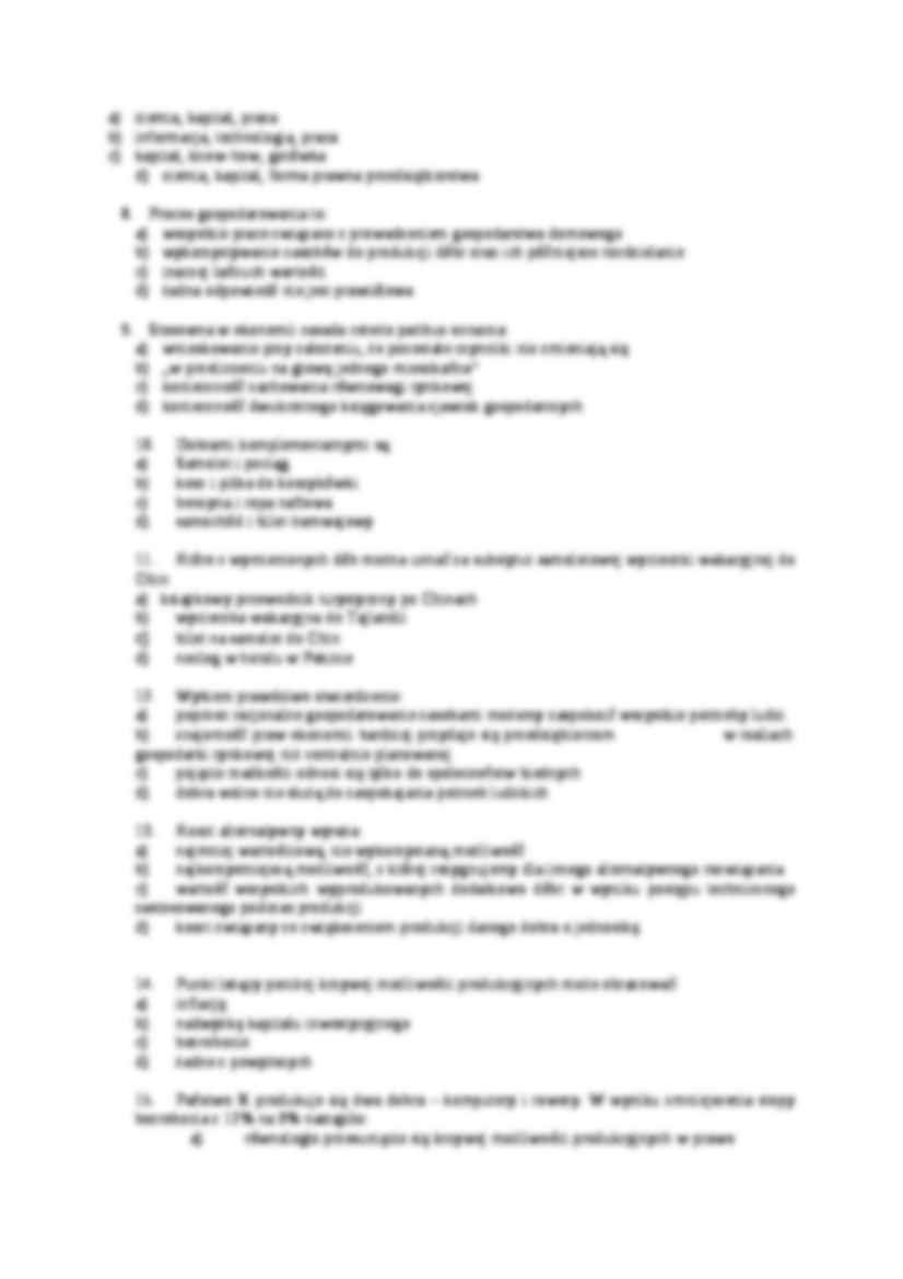 Ekonomia-zestawy ćwiczeń - strona 2