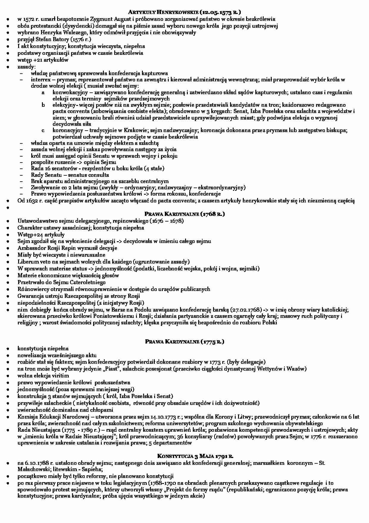 Artykuły Henrykowskie-opracowanie - strona 1