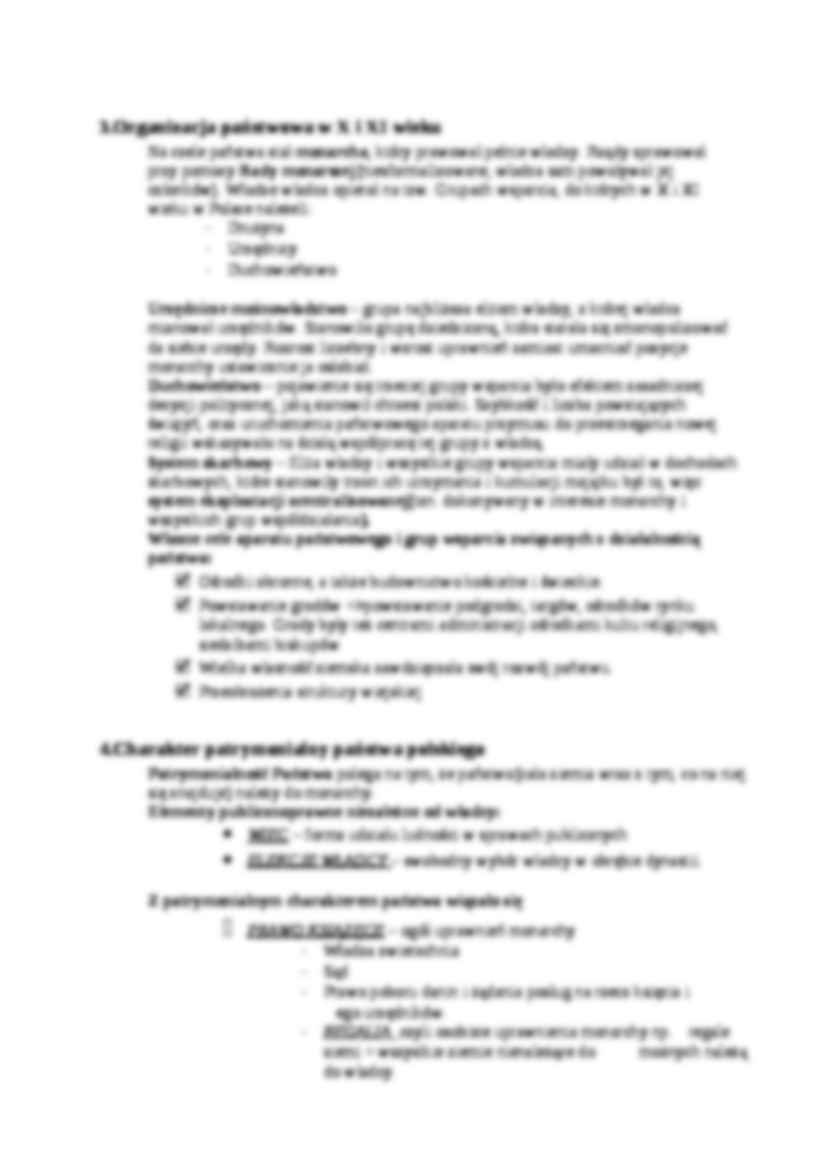 Królestwo Polskie, Pierwsza Rzeczpospolita- skrypt 3 - strona 3