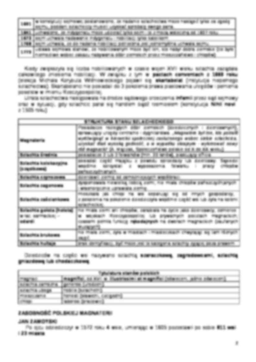 Ustrój RP Szlacheckiej-opracowanie - strona 2