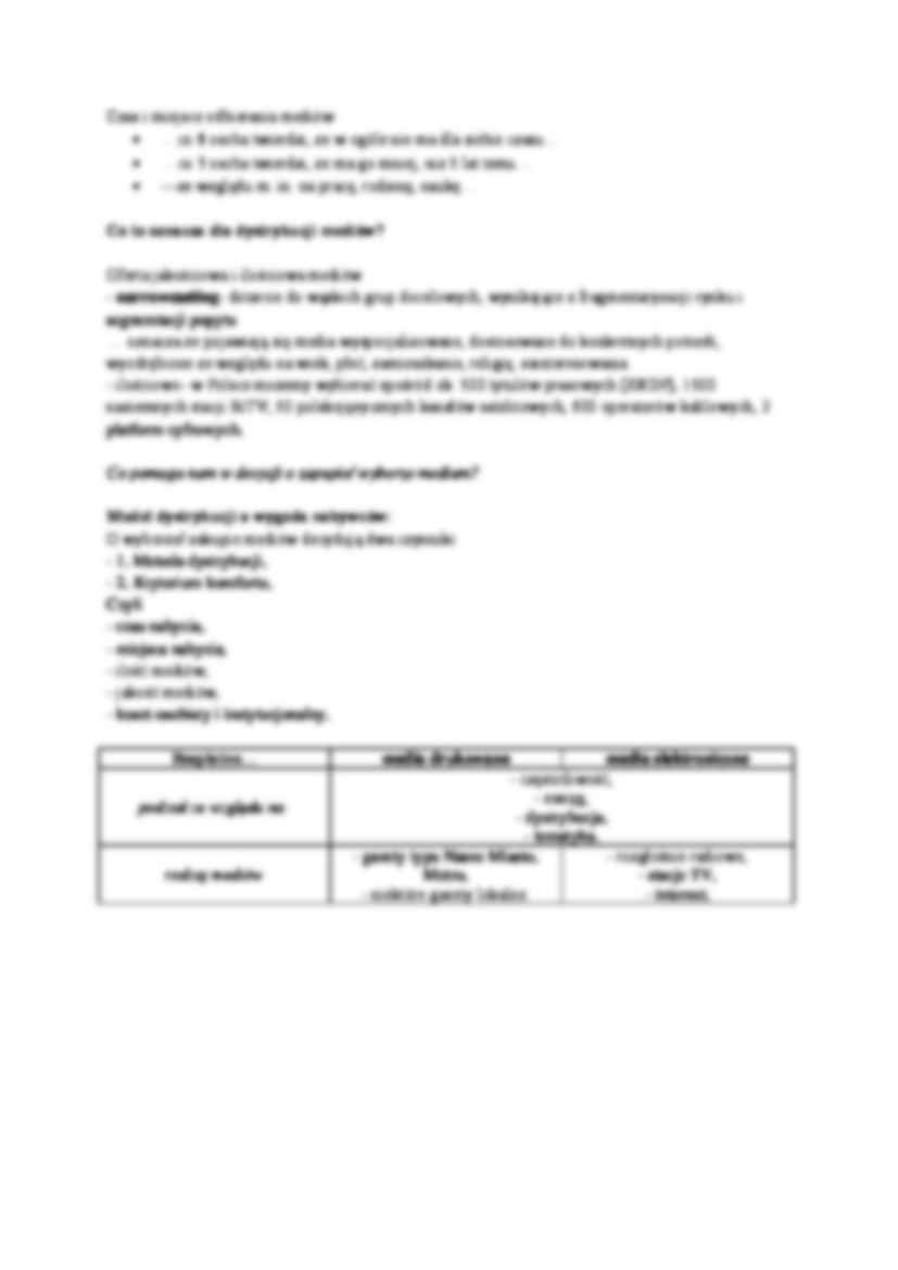  Dystrybucja medialna-opracowanie - strona 2