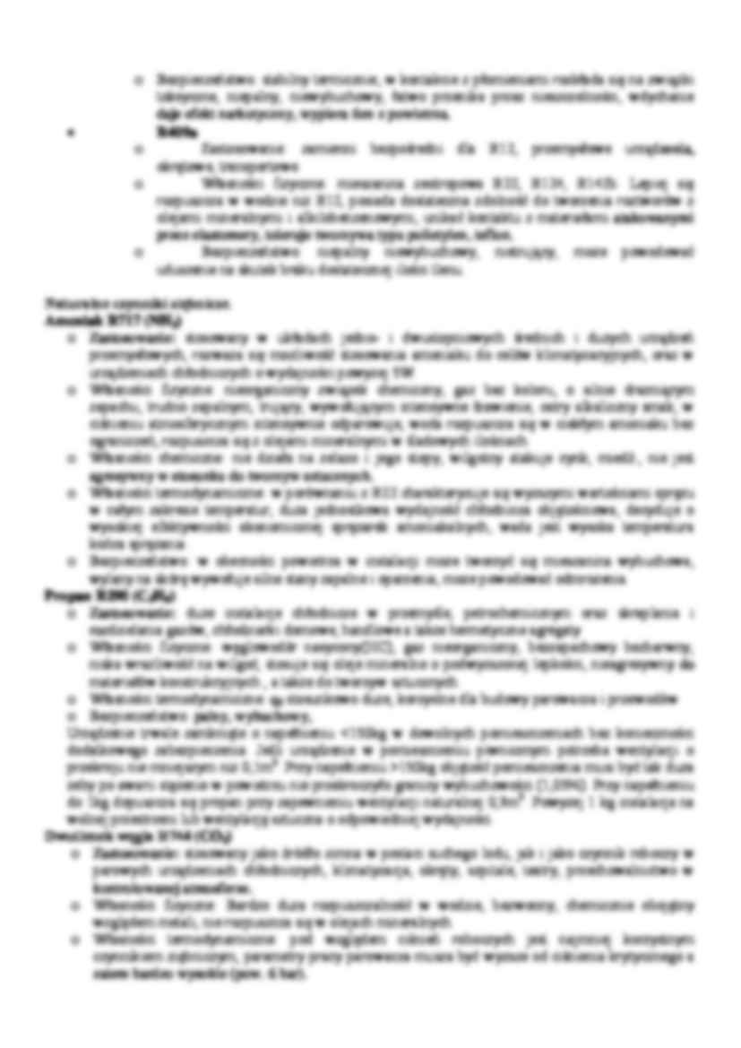 Naturalne i syntetyczne czynniki chłodnicze-opracowanie - strona 2