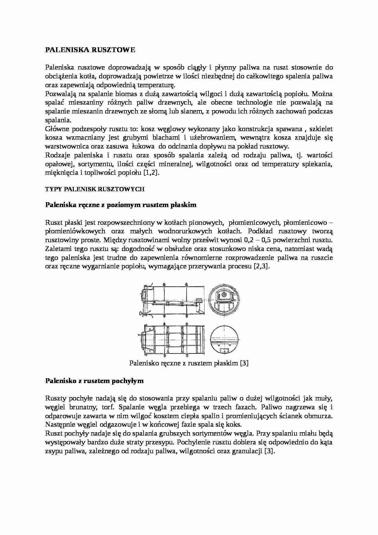 Paleniska rusztowe-opracowanie - strona 1