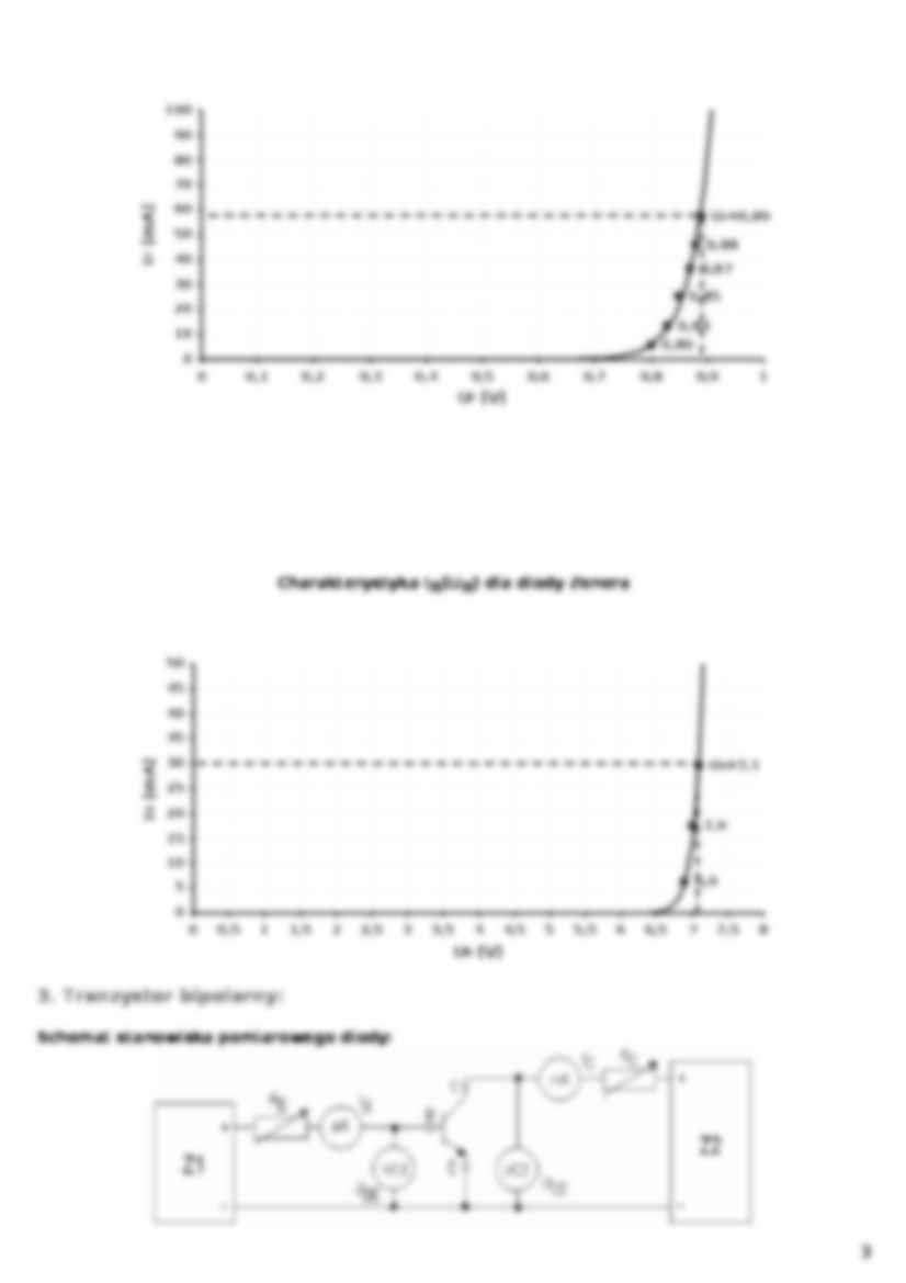 Charakterystyka diody i tranzystora-opracowanie - strona 3