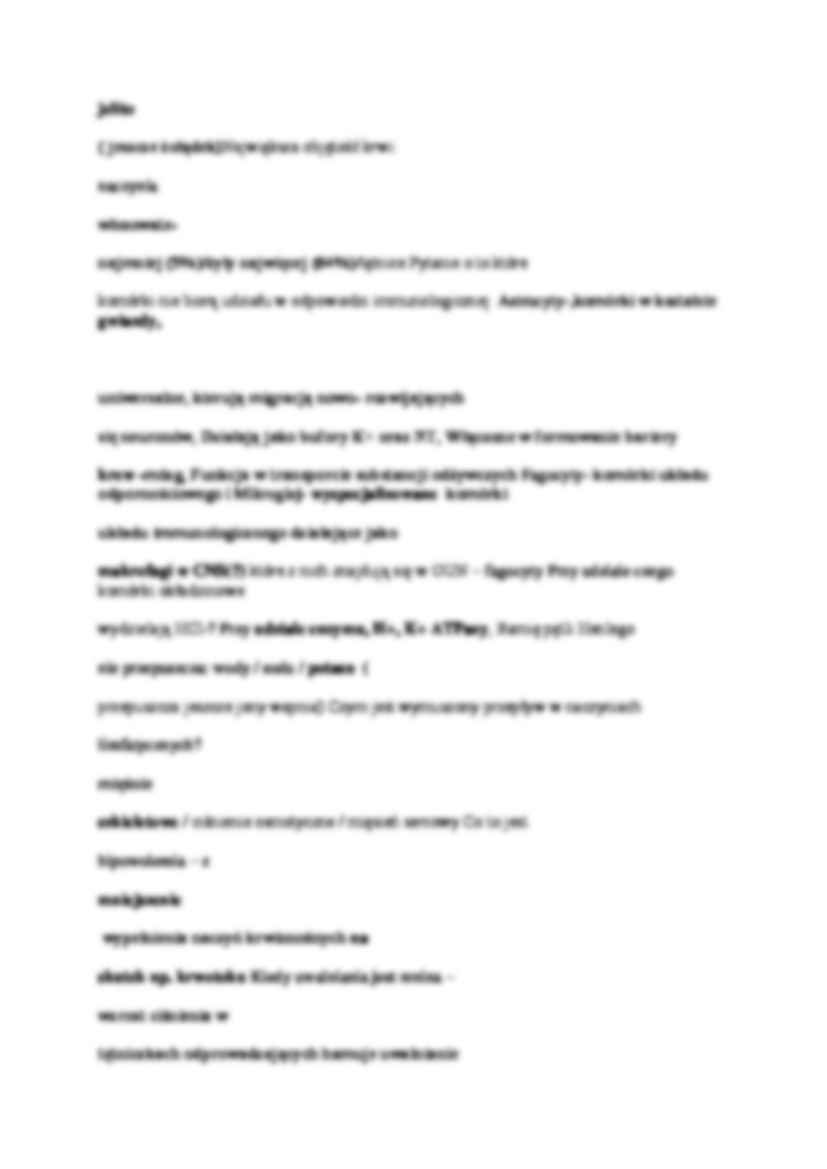 Test z fizjologii - strona 2