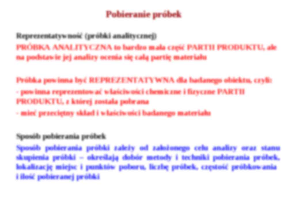 Rodzaje próbek produktów - prezentacja - strona 3