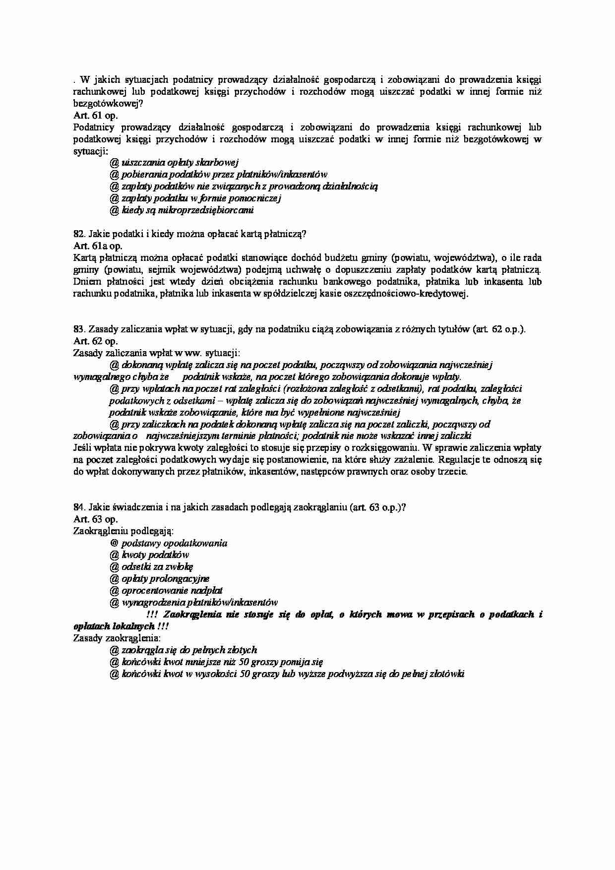 karta płatnicza - omówienie - strona 1