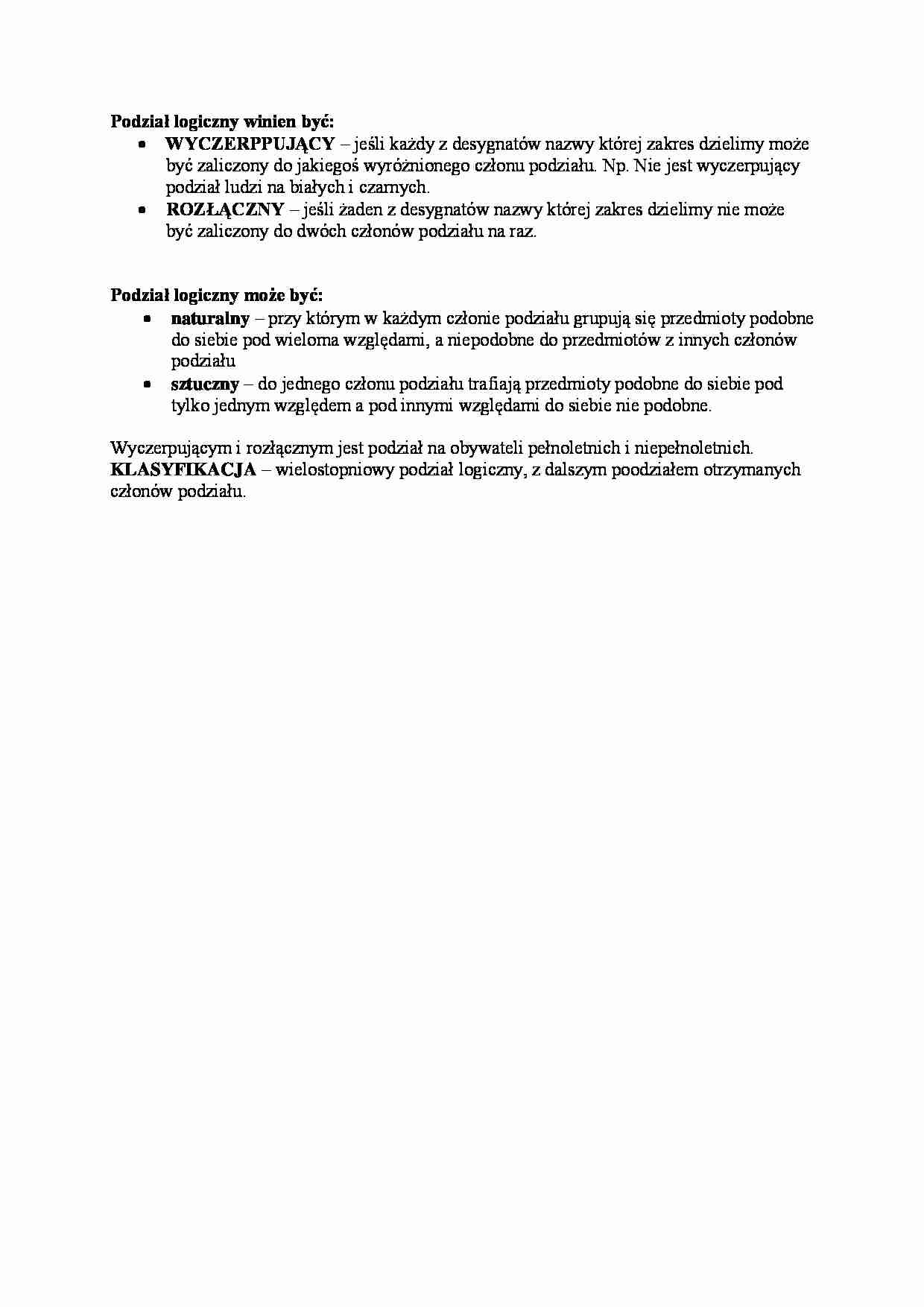 Podział logiczny - omówienie - strona 1