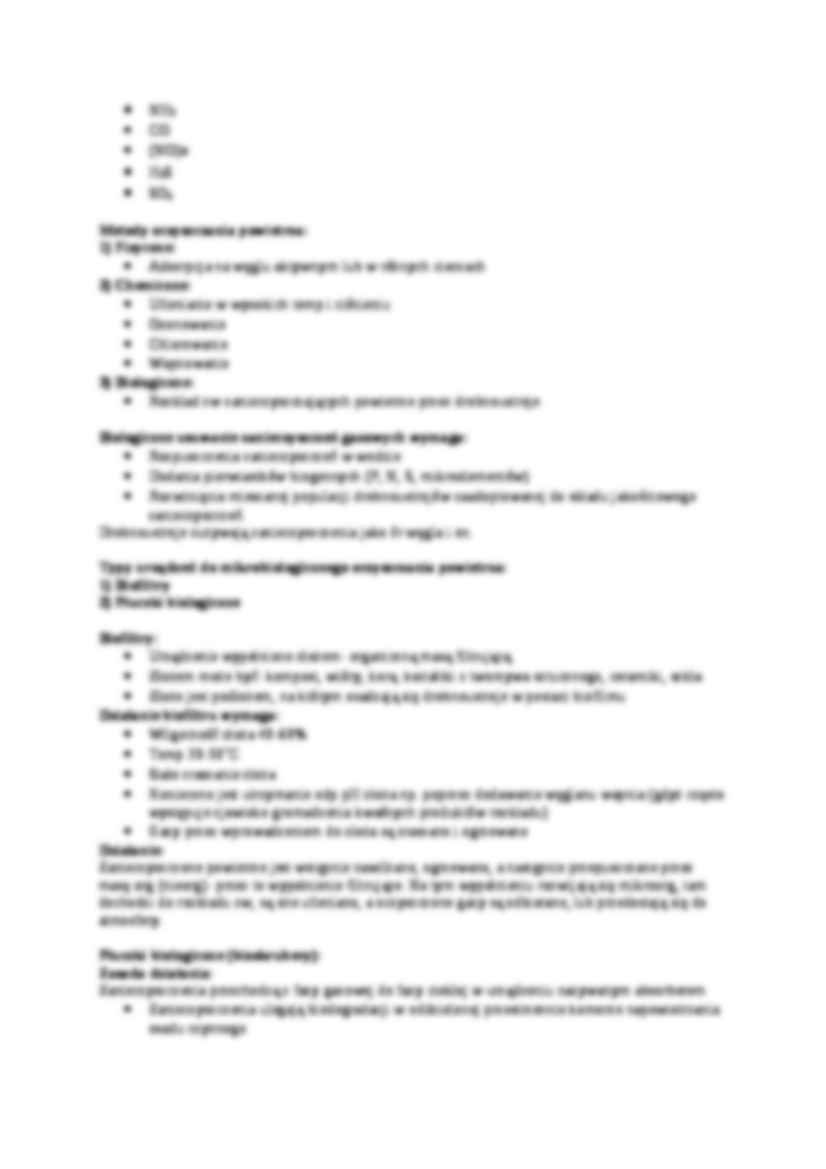  Mikrobiologiczne oczyszczanie gazów - omówienie - strona 2