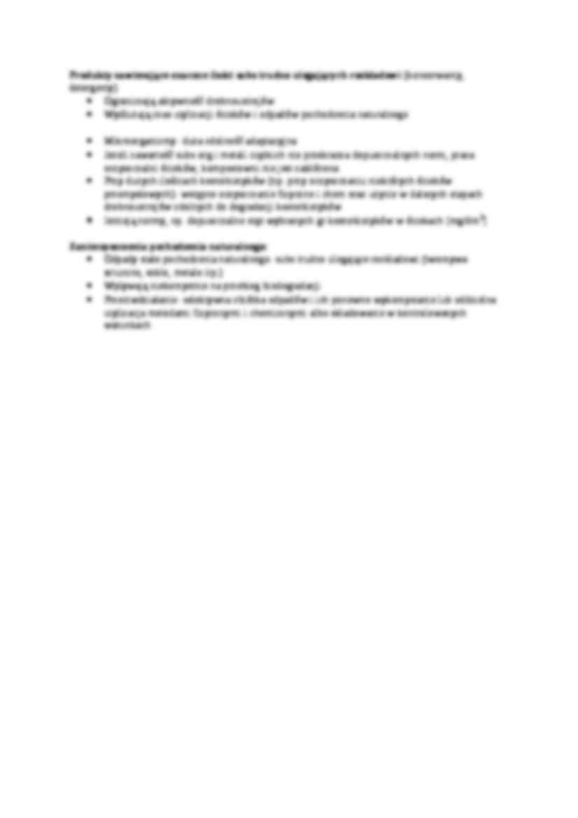 Zanieczyszczenie środowiska - omówienie - strona 2