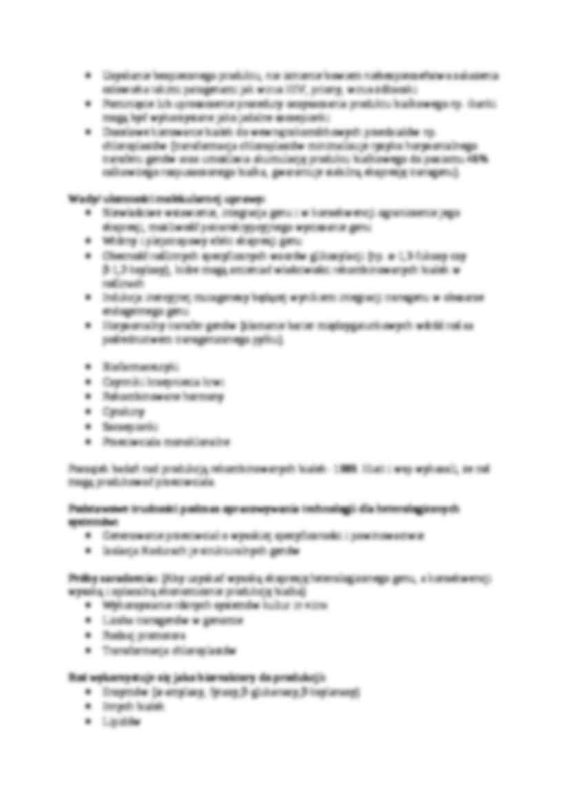 Wykorzystanie roślin jako bioreaktory do produkcji rekombinowanych białek - strona 2