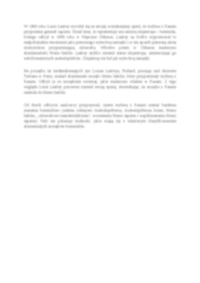 Czaszki z Kanjera i szczęka z Kanam - omówienie - strona 2