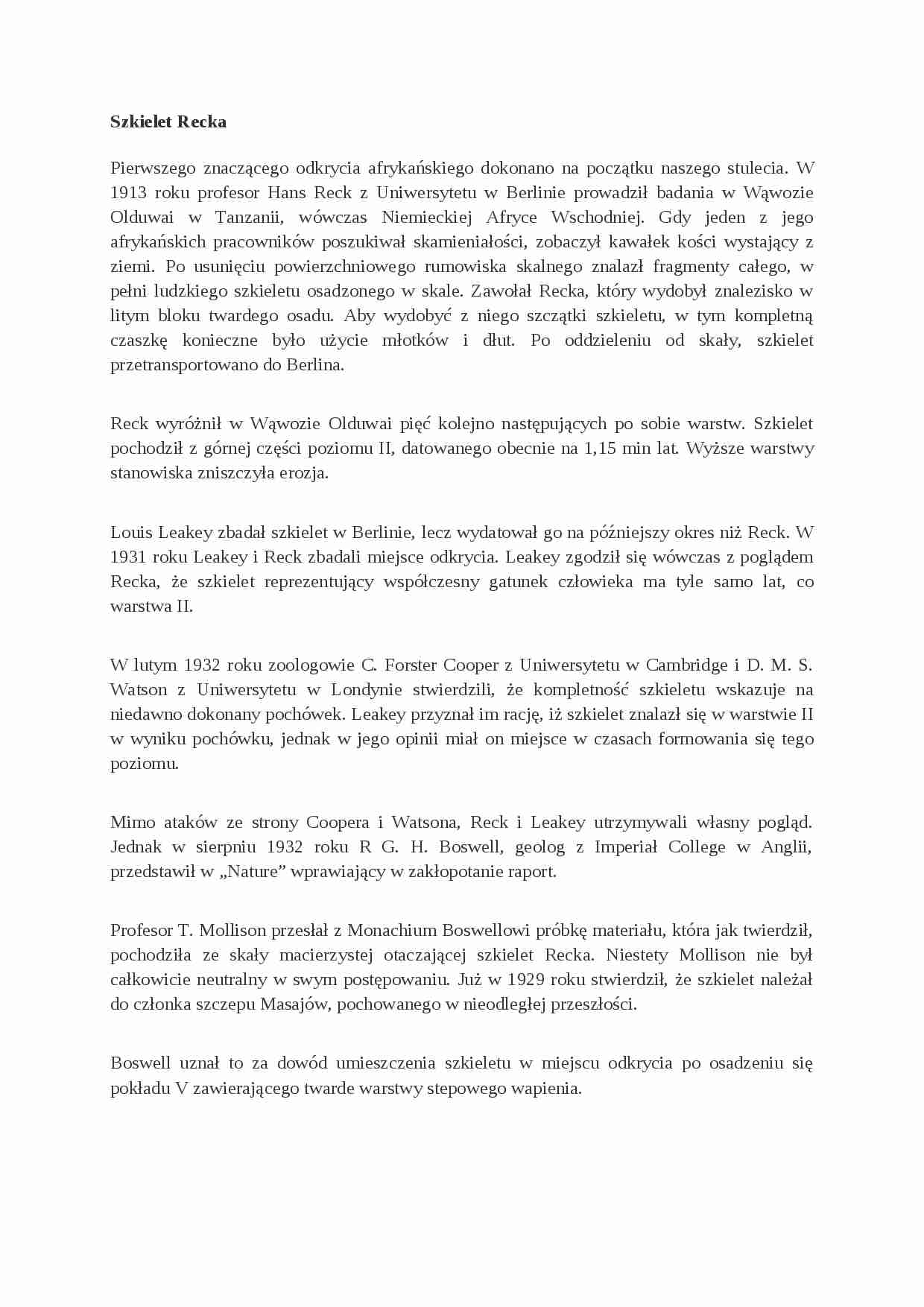 Szkielet Recka - omówienie - strona 1