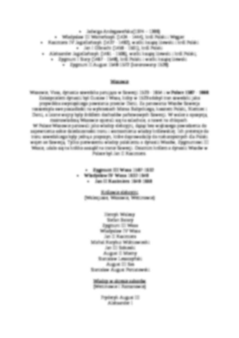 Władza w Polsce - omówienie - strona 3
