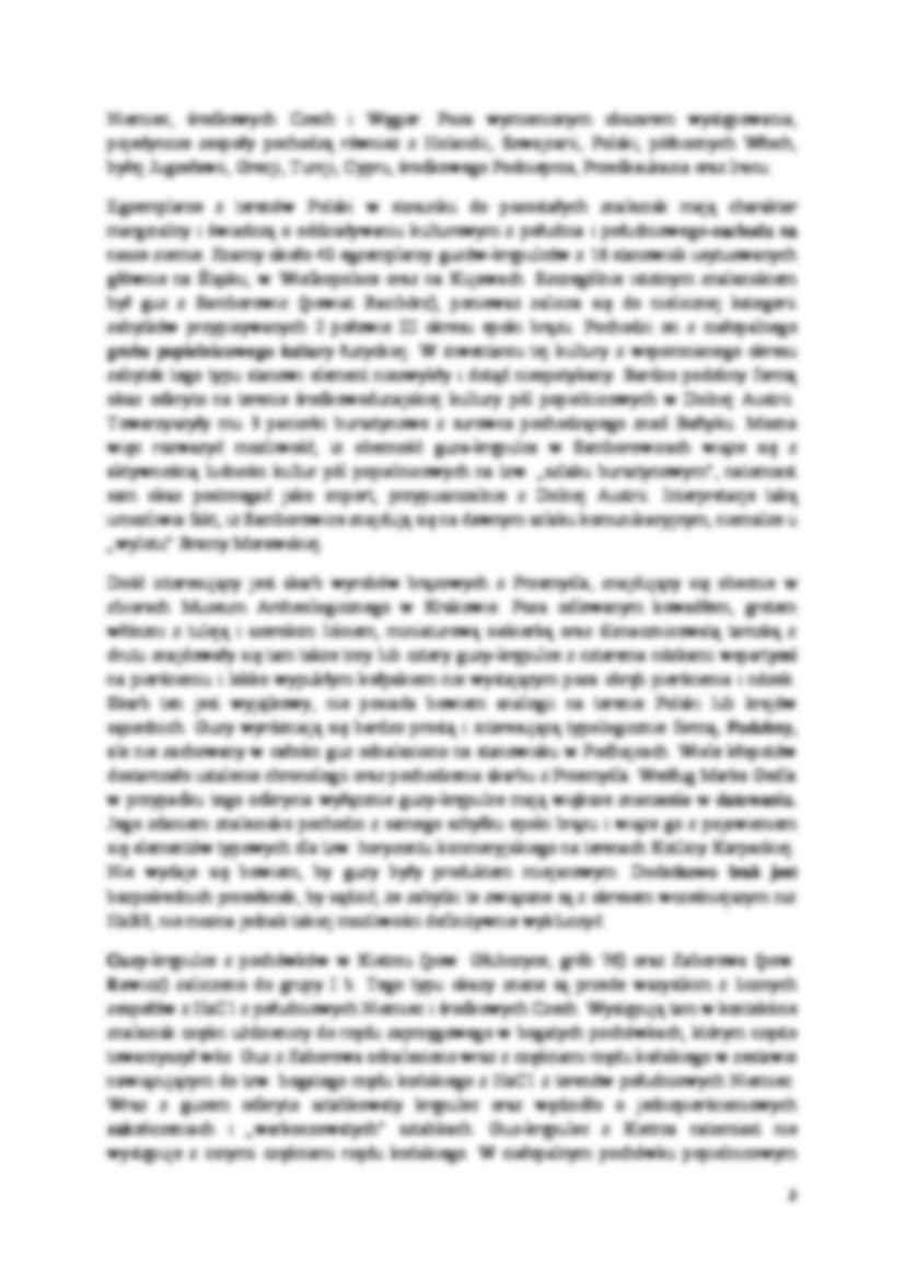 Guzy-krępulce z epoki brązu i wczesnej epoki żelaza na ziemiach polskich - omówienie - strona 2