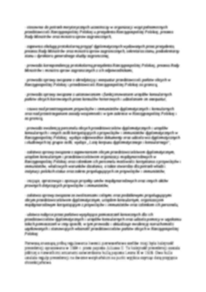 Precedencja szefów misji dyplomatycznych - omówienie - strona 2