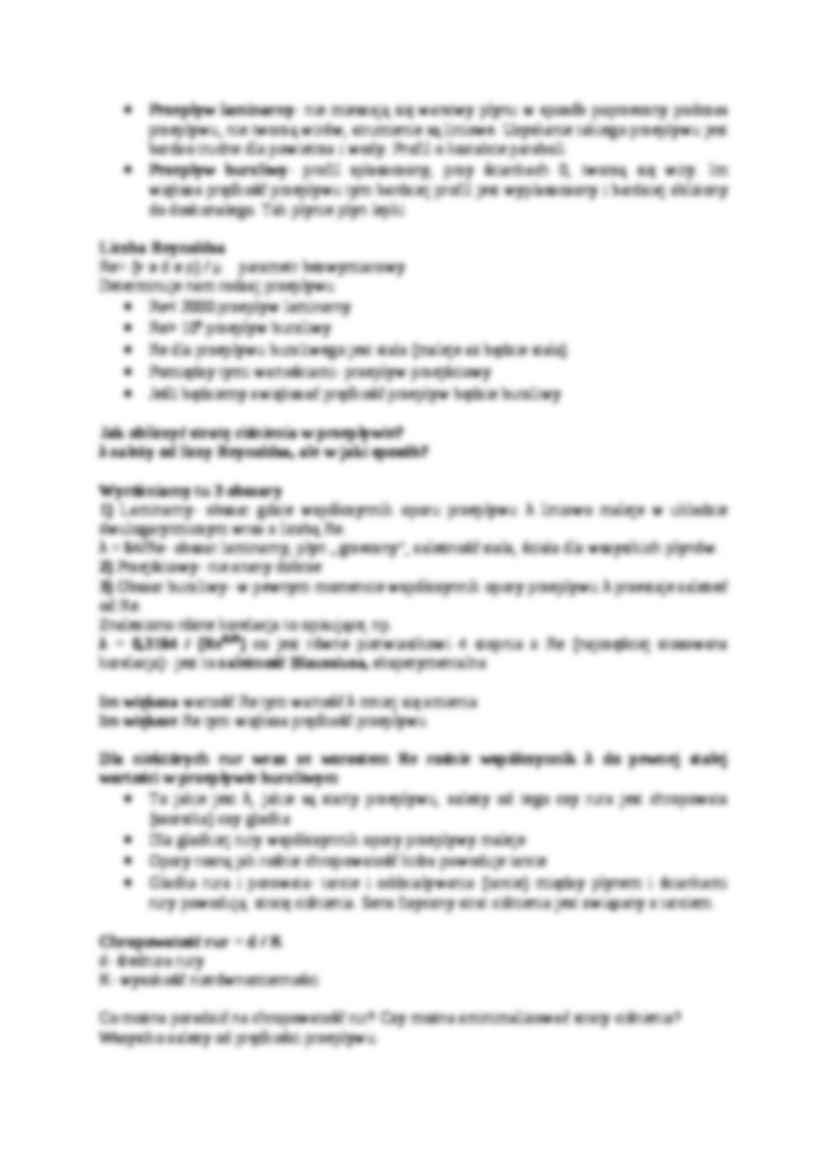  Bilans energii dla przepływu - omówienie - strona 2