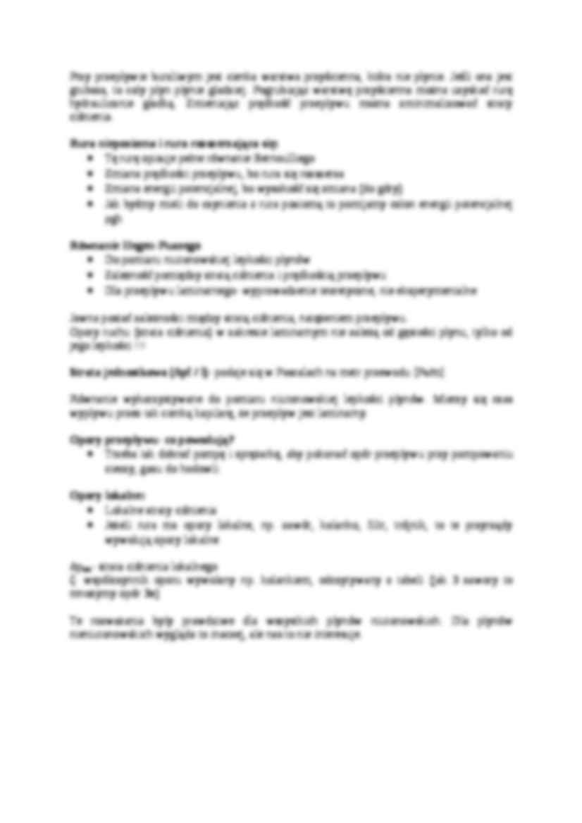  Bilans energii dla przepływu - omówienie - strona 3