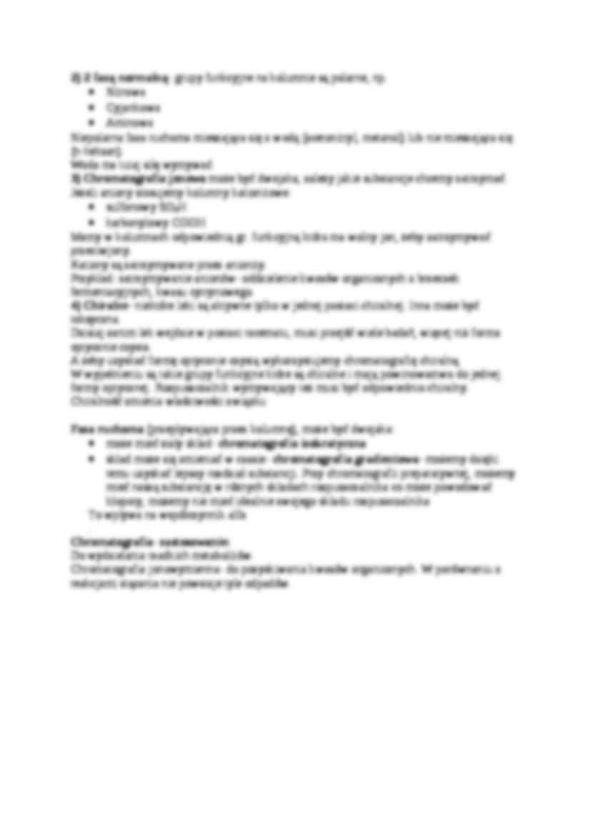 Chromatografia - omówienie - strona 3