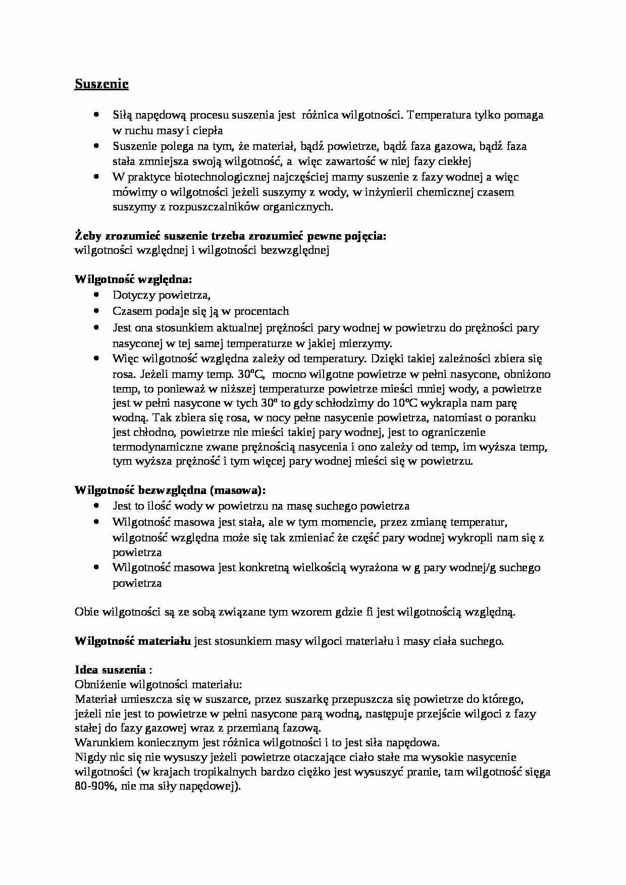  Suszenie - omówienie - strona 1