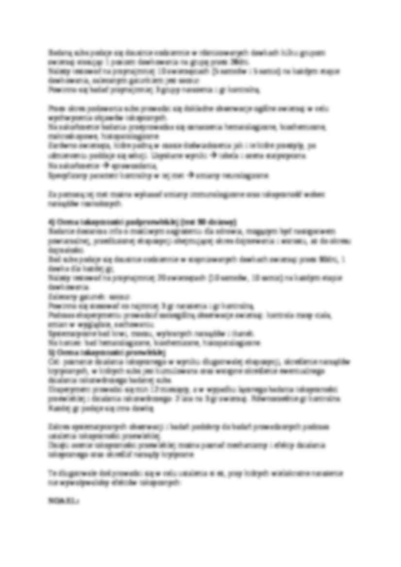 Ocena toksyczności związku na podstawie zależności - omówienie - strona 3