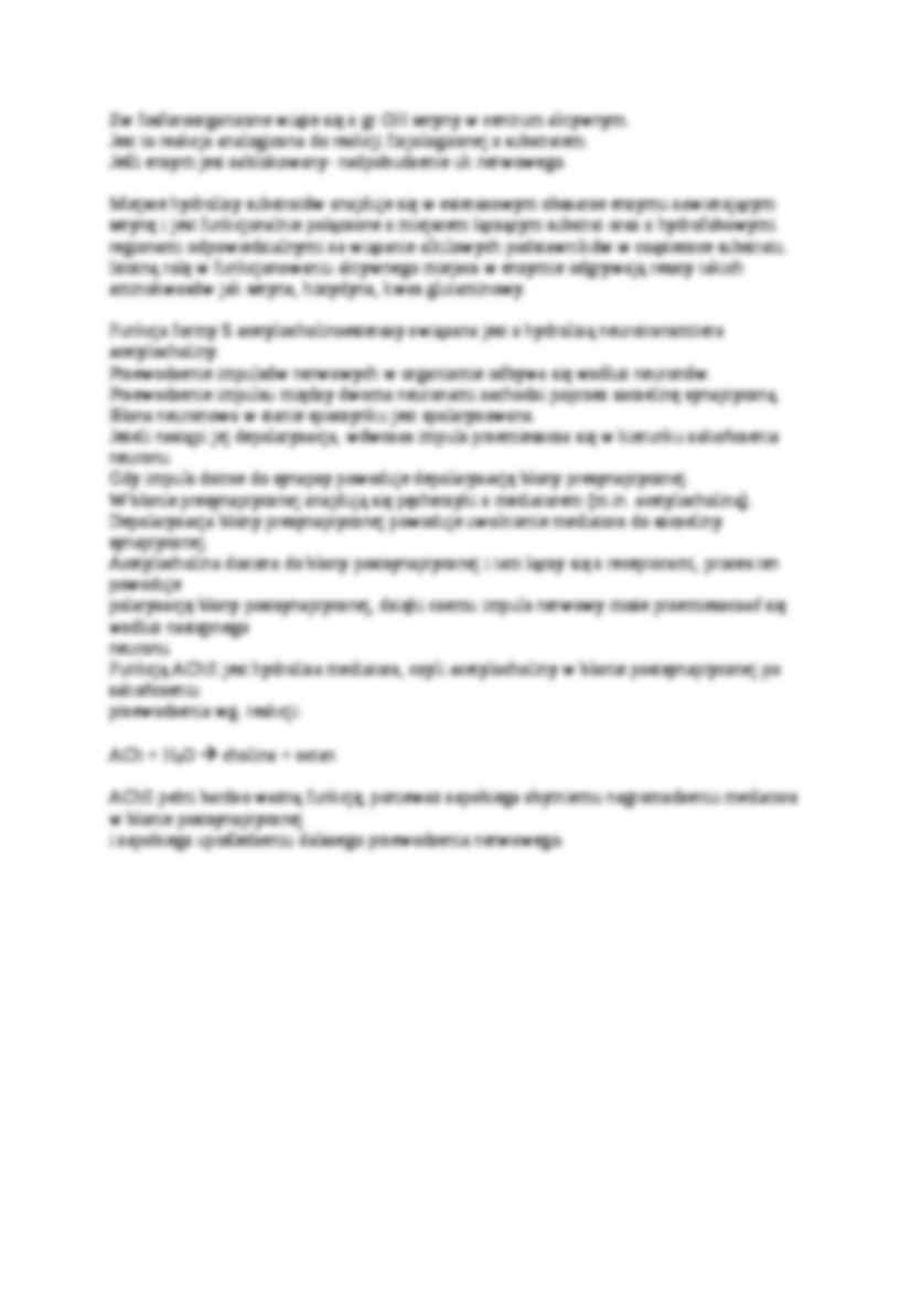  Oznaczenie aktywności acetylocholinoesterazy - omówienie - strona 2
